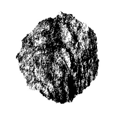 siyah fırça darbesi ve dokusu.