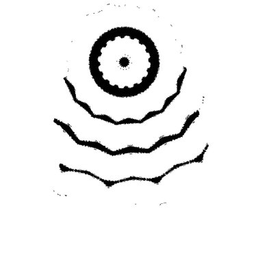 siyah fırça darbesi ve dokusu.