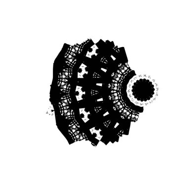 siyah fırça darbesi ve dokusu.