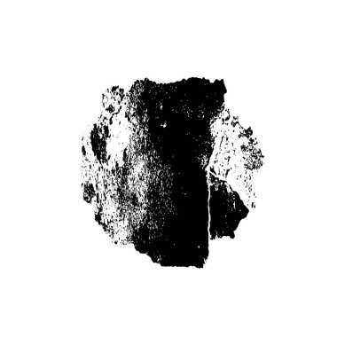 siyah fırça darbesi ve dokusu.