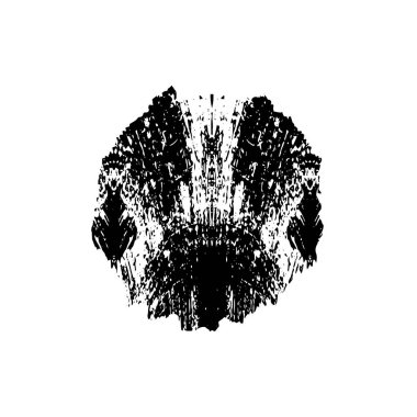 siyah fırça darbesi ve dokusu.