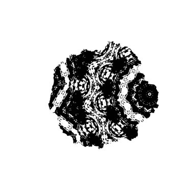 siyah fırça darbesi ve dokusu.