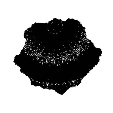 siyah fırça darbesi ve dokusu.