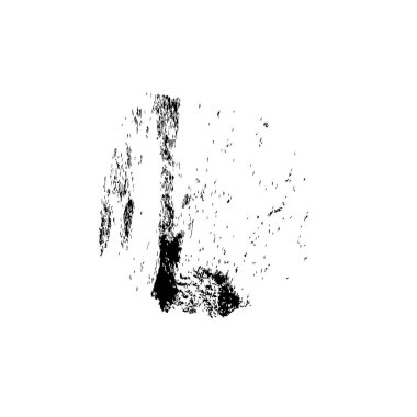 siyah fırça darbesi ve dokusu.