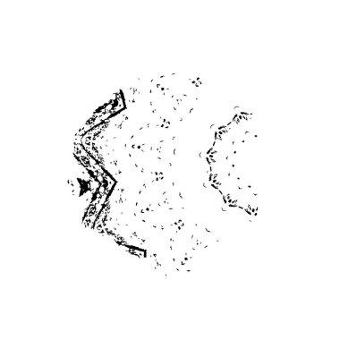 siyah fırça darbesi ve dokusu.