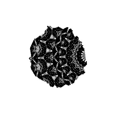 siyah fırça darbesi ve dokusu.