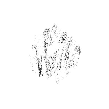 Beyaz arka planda siyah mürekkep fırça sıyrık.