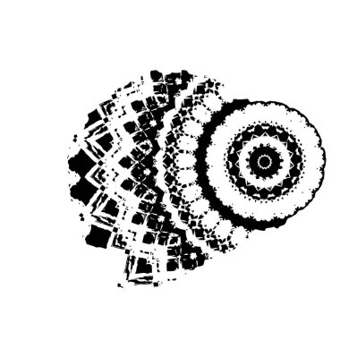 siyah fırça darbesi ve dokusu.