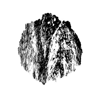 Siyah ve beyaz dokular. monokrom grunge soyut el - boyalı elementler . 