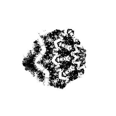 Siyah ve beyaz dokular. monokrom grunge soyut el - boyalı elementler . 