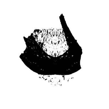 Siyah ve beyaz dokular. monokrom grunge soyut el - boyalı elementler . 