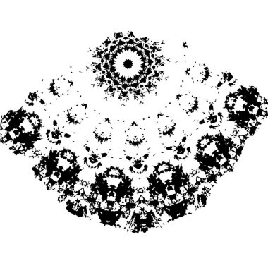 Siyah ve beyaz dokular. monokrom grunge soyut el - boyalı elementler . 