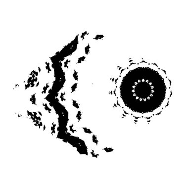 Siyah ve beyaz dokular. monokrom grunge soyut el - boyalı elementler . 