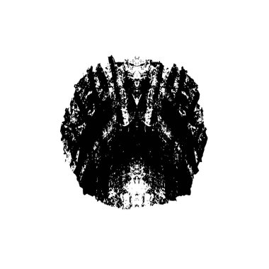 Siyah ve beyaz dokular. monokrom grunge soyut el - boyalı elementler . 