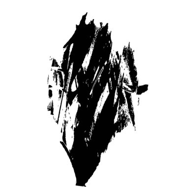 Siyah ve beyaz dokular. monokrom grunge soyut el - boyalı elementler . 