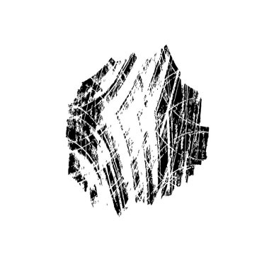 Siyah ve beyaz dokular. monokrom grunge soyut el - boyalı elementler . 