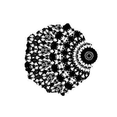 Siyah ve beyaz dokular. monokrom grunge soyut el - boyalı elementler . 