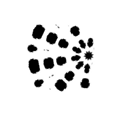 Siyah ve beyaz dokular. monokrom grunge soyut el - boyalı elementler . 