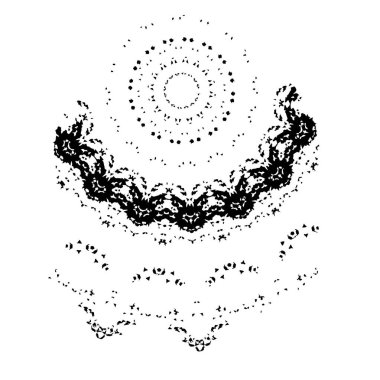 Grunge dokusu. Soyut siyah beyaz arka plan. Tek renkli vintage yüzey        