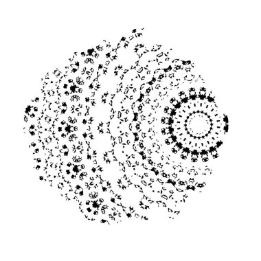 Grunge dokusu. Soyut siyah beyaz arka plan. Tek renkli vintage yüzey        