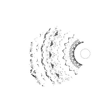 Grunge dokusu. Soyut siyah beyaz arka plan. Tek renkli vintage yüzey        