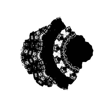 Grunge dokusu. Soyut siyah beyaz arka plan. Tek renkli vintage yüzey        