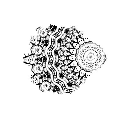 Grunge dokusu. Soyut siyah beyaz arka plan. Tek renkli vintage yüzey        