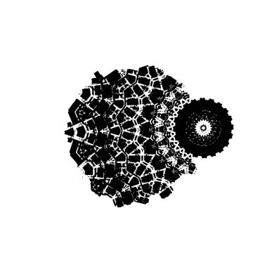 Grunge dokusu. Soyut siyah beyaz arka plan. Tek renkli vintage yüzey        