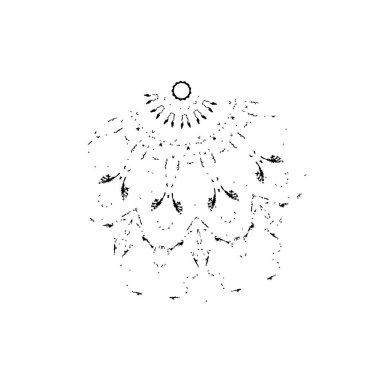 Grunge dokusu. Soyut siyah beyaz arka plan. Tek renkli vintage yüzey        