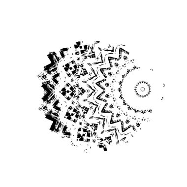 Grunge dokusu. Soyut siyah beyaz arka plan. Tek renkli vintage yüzey        