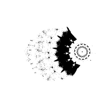 Grunge dokusu. Soyut siyah beyaz arka plan. Tek renkli vintage yüzey        