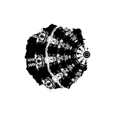 Grunge dokusu. Soyut siyah beyaz arka plan. Tek renkli vintage yüzey        