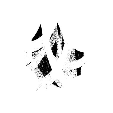 Grunge dokusu. Soyut siyah beyaz arka plan. Tek renkli vintage yüzey        