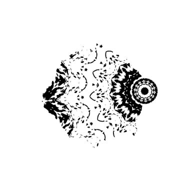 Grunge dokusu. Soyut siyah beyaz arka plan. Tek renkli vintage yüzey        