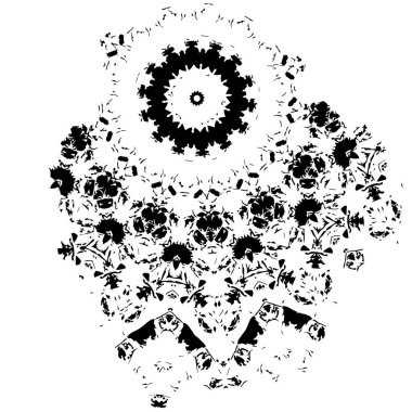 siyah ve beyaz monokrom arkaplan soyut doku 