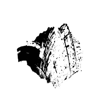 soyut siyah ve beyaz grunge şablonu, vektör illüstrasyonu