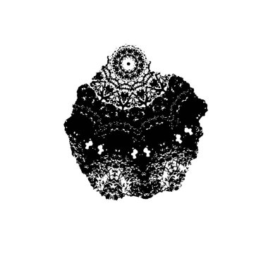 soyut siyah ve beyaz grunge şablonu, vektör illüstrasyonu