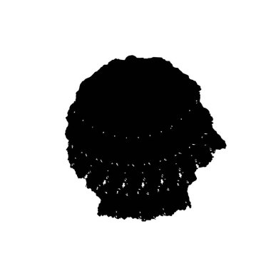 soyut siyah ve beyaz grunge şablonu, vektör illüstrasyonu