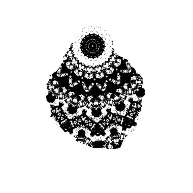 soyut siyah ve beyaz grunge şablonu, vektör illüstrasyonu