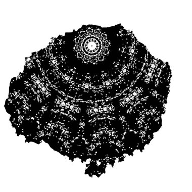 soyut siyah ve beyaz grunge şablonu, vektör illüstrasyonu