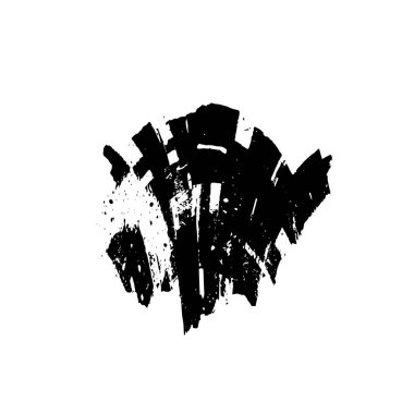 soyut siyah ve beyaz grunge şablonu, vektör illüstrasyonu