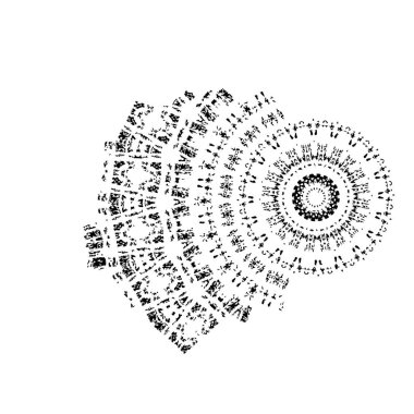 soyut siyah ve beyaz grunge şablonu, vektör illüstrasyonu