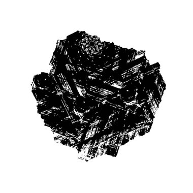 soyut siyah ve beyaz grunge şablonu, vektör illüstrasyonu