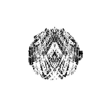 soyut siyah ve beyaz grunge şablonu, vektör illüstrasyonu