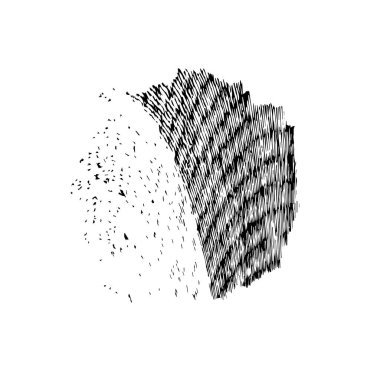 soyut siyah ve beyaz grunge şablonu, vektör illüstrasyonu