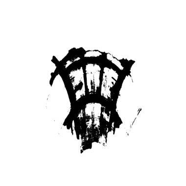 soyut siyah ve beyaz desenli arkaplan 