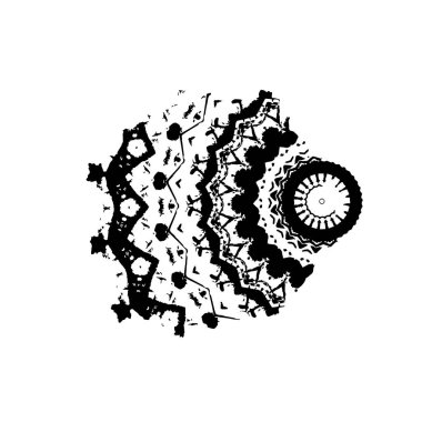 soyut siyah ve beyaz desenli arkaplan 