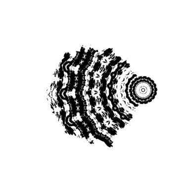 soyut siyah ve beyaz desenli arkaplan 