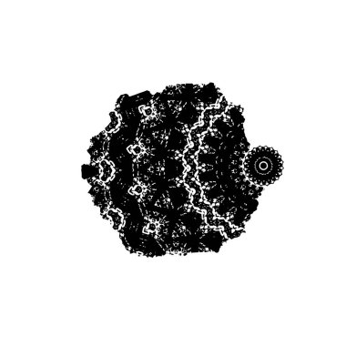 soyut siyah ve beyaz desenli arkaplan 