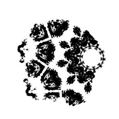 soyut siyah ve beyaz desenli arkaplan 